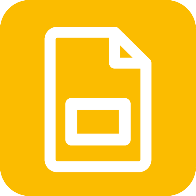 Google Slides Icon